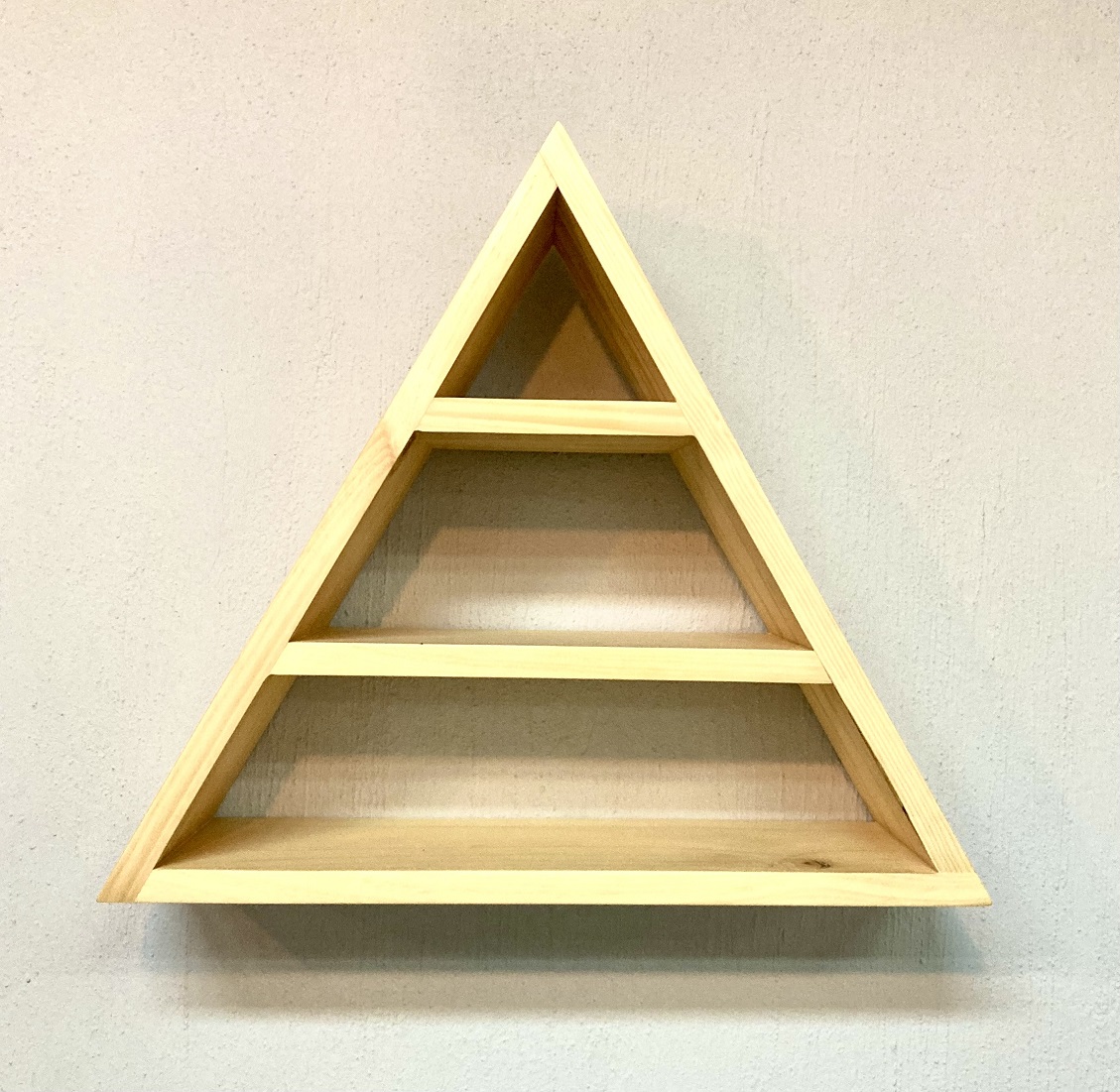 Repisa Triangulo madera solida